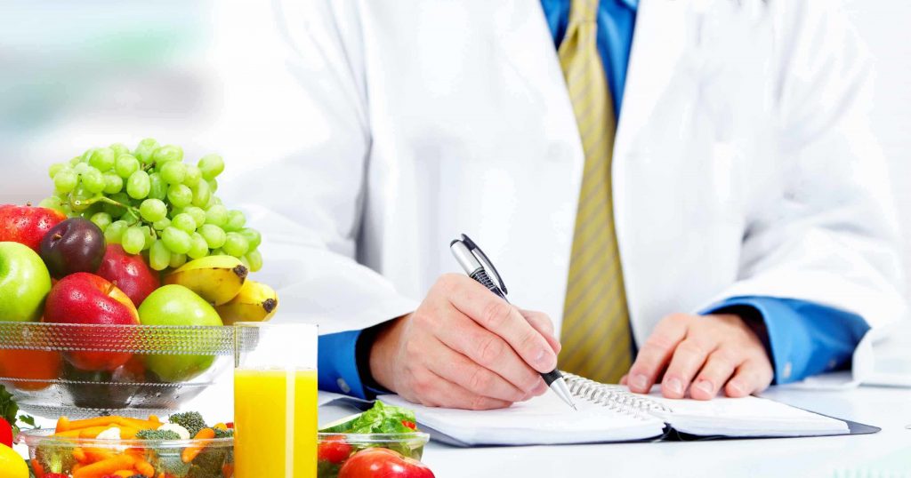 Nutritionist doctor man